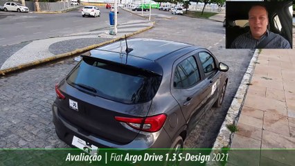 Avaliação do Fiat  Argo Drive 1.3 S-Design 2021