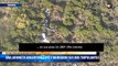 Una avioneta argentina cayó cerca de Punta del Este y murieron sus dos tripulantes