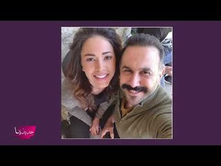 صورة ل قصي خولي مع مذيعة لبنانية تثير الجدل ... ما قصتهما؟! و مكياج مخيف يحير متابعيه !