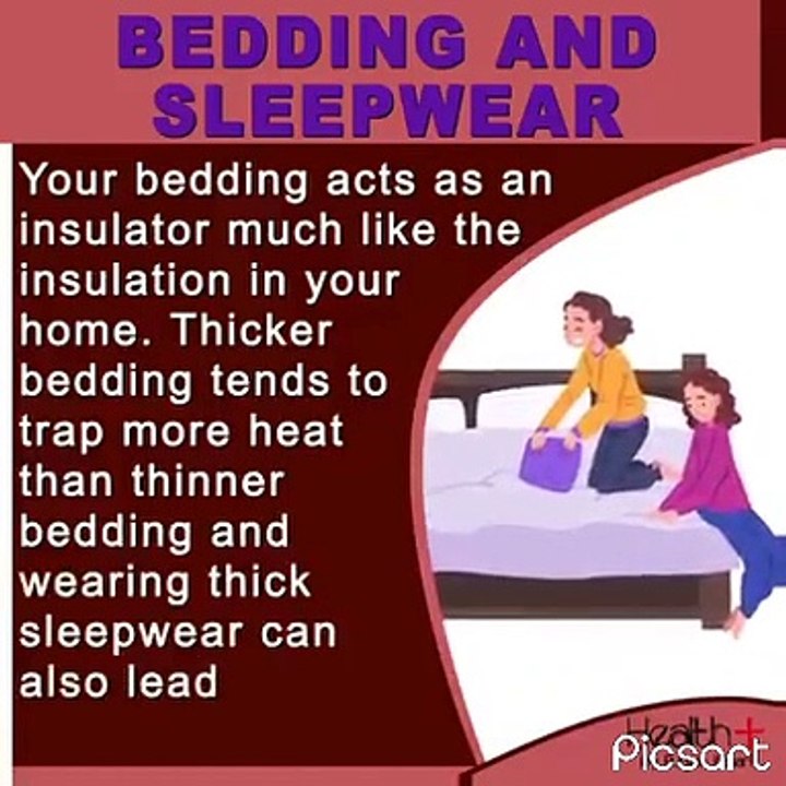 Reasons Why You Get Hot While Sleeping Vidéo Dailymotion