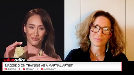 Everyone close to Maggie Q was "terrified" as she trained for the stunts in action film "The Protégé"