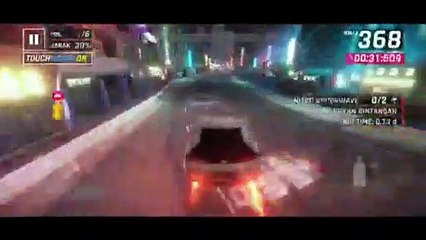 Pudong rise racing car asphalt 9