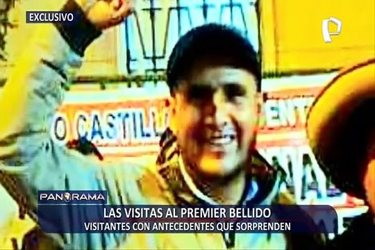 ¡Exclusivo! Las visitar al premier Bellido: visitantes con polémicos antecedentes que sorprenden