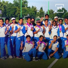 Sports Minister Anurag Thakur Meets World Youth Archery Championship Winners