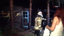 Şile’de yangın paniği: Kampçıların yaktığı ateş önce bungalow eve daha sonra ormanlık alana sıçradı