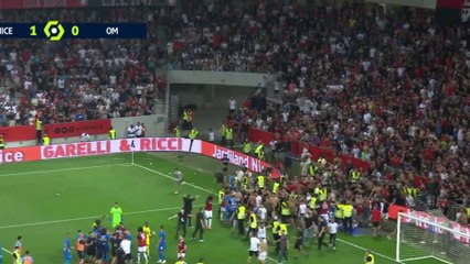 L1 : des jets de projectiles pendant le match à Nice