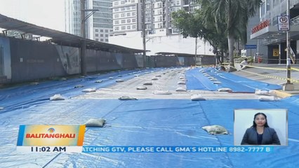 Topaz St. sa Ortigas Center, isinara muna dahil sa mga bitak sa kalsada | BT