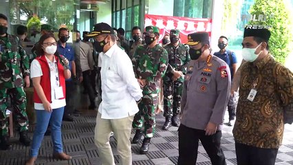 Panglima TNI dan Kapolri tinjau Pelaksanaan Vaksinasi dan Penanganan Covid-19 di Sejumlah Daerah