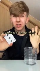 The fortune telling cup! magic trick