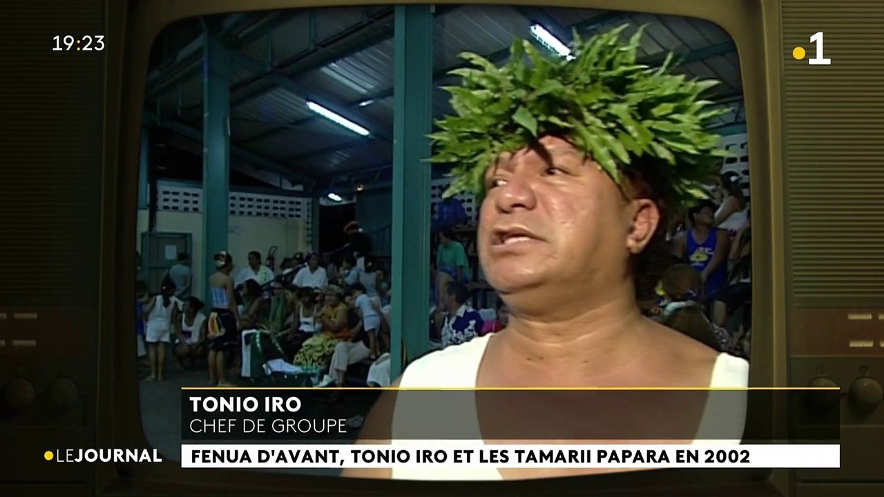 Hommage : Tonio Iro et les Tamarii Papara en 2002