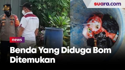 Benda Diduga Bom Ditemukan di Tempat Sampah Wilayah Pemukiman Warga di Bekasi