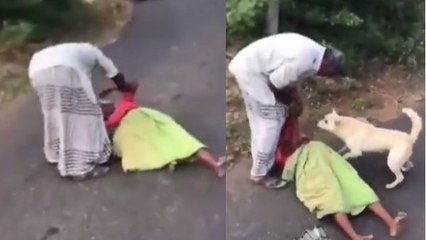 जब बेटा बना हैवान तो पालतू बेजुबान ने बचाई जान, Video में देखें किस तरह कुत्ते ने निभाई वफादारी