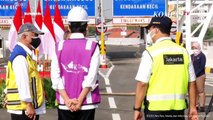 Jokowi Resmikan Jalan Tol Dalam Kota Jakarta Segmen Kelapa Gading-Pulo Gebang