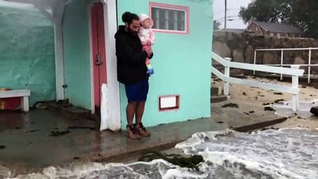 Тропический шторм Генри ударил по Новой Англии