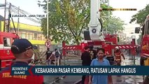 Api Penyebab Kebakaran Pasar Kembang Diduga Berasal dari Lantai 2, Ratusan Kios Ludes!
