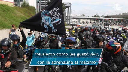 Motociclistas recuerdan a víctimas de accidente con rodada