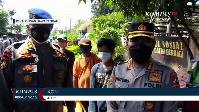 Akpol Angkatan 93 Blusukan, Bagikan Paket Sembako