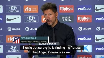 Simeone eyes new striker despite Atleti's unbeaten start to title defence