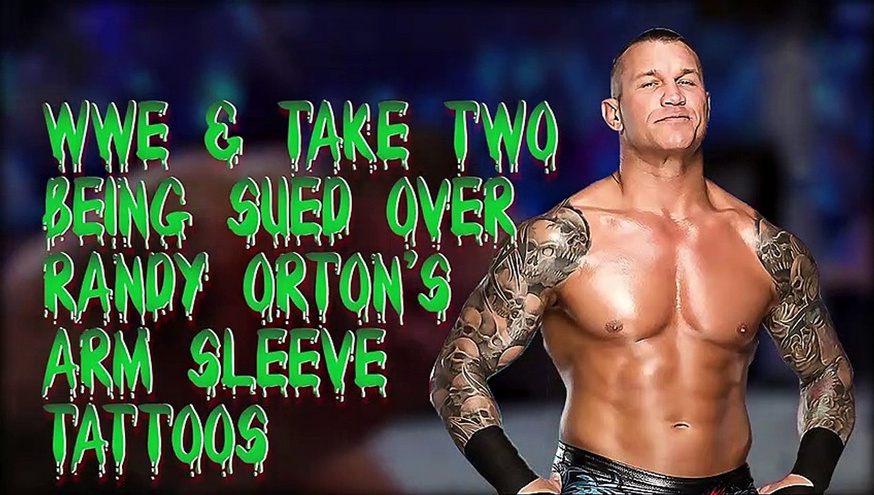 WWE being SUED over RANDY ORTON's tattoos