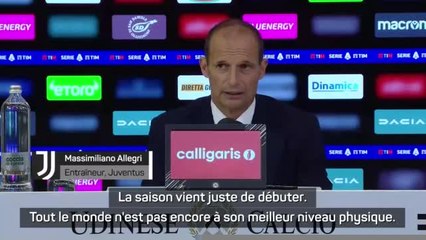 1ère j. - Allegri : "Ronaldo a prouvé qu'il était très fiable"