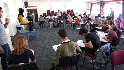 Vanlı öğrenciler yetenek sınavlarına hazırlanıyor