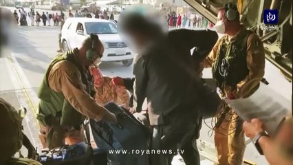 مشاهد من عمليات الإجلاء في أفغانستان