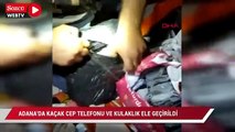 Adana'da kaçak cep telefonu ve kulaklık ele geçirildi