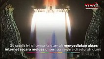 Roket Soyuz Pembawa 34 satelit Akhirnya Meluncur ke Angkasa