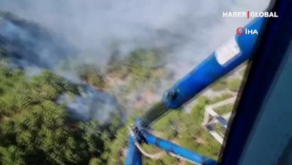 Kazdağları'nda orman yangını