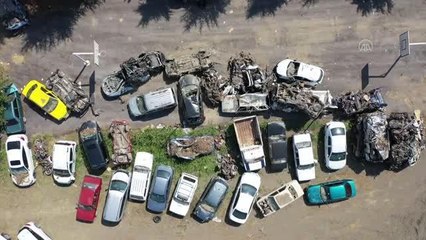 Son dakika haberi | KASTAMONU - Bozkurt'taki selde vatandaşlar hurdaya dönen araçlarını "şasi" numarasından tanıyor