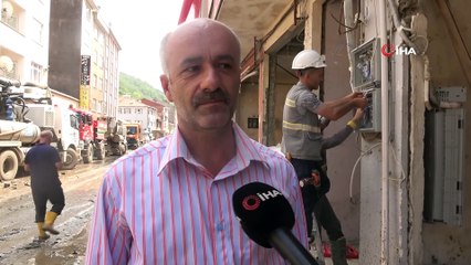 Sel afetinin yaşandığı Bozkurt’ta iş yerlerinin tadilat ve onarımlarına başlandı