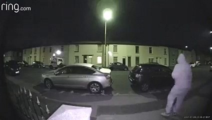 Car vandalised by man in Fleetwood