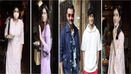 Kapoor Family Members Celebrate Rakshabhandhan At Anil Kapoor's Residence