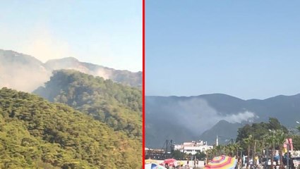 Son Dakika: Kazdağları'nda orman yangını! Edremit'teki yangına havadan ve karadan müdahale sürüyor
