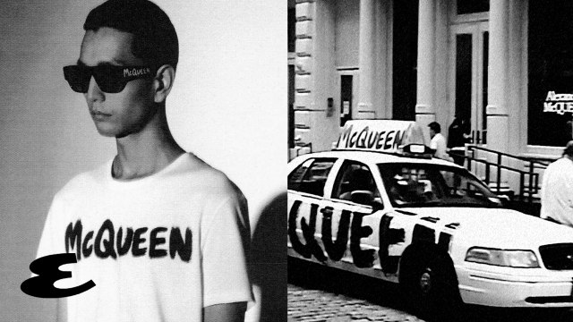Alexander McQueen Tags the World with Graffiti
