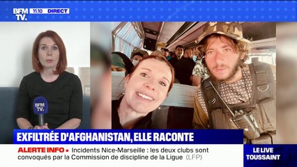 Victoria Fontan, Française exfiltrée d'Afghanistan: "On a su tout de suite que les choses allaient s'envenimer rapidement"