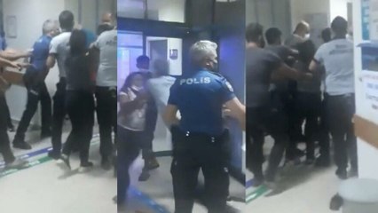 Enjeksiyon yapılırken ağlayan çocuk için hastaneyi savaş alanına çevirdiler