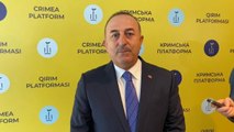 Bakan Çavuşoğlu: Kırım'ın illegal bir şekilde ilhakını hiç tanımadık