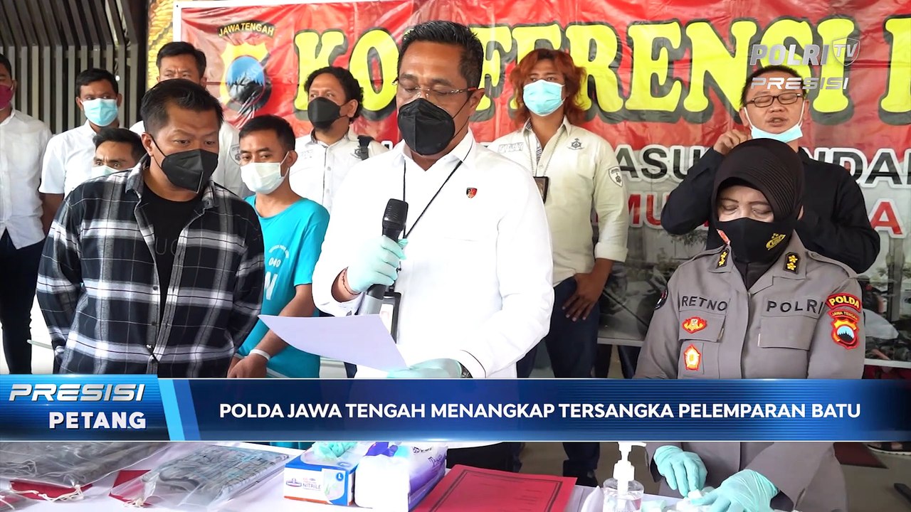 Kasus yang Meresahkan Warga Pelemparan Kaca Truk Berhasil di Ungkap Polda Jateng