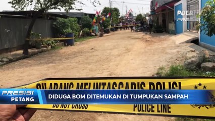 Penemuan Benda Mencurigakan Serupa Bom di Tong Sampah Warga