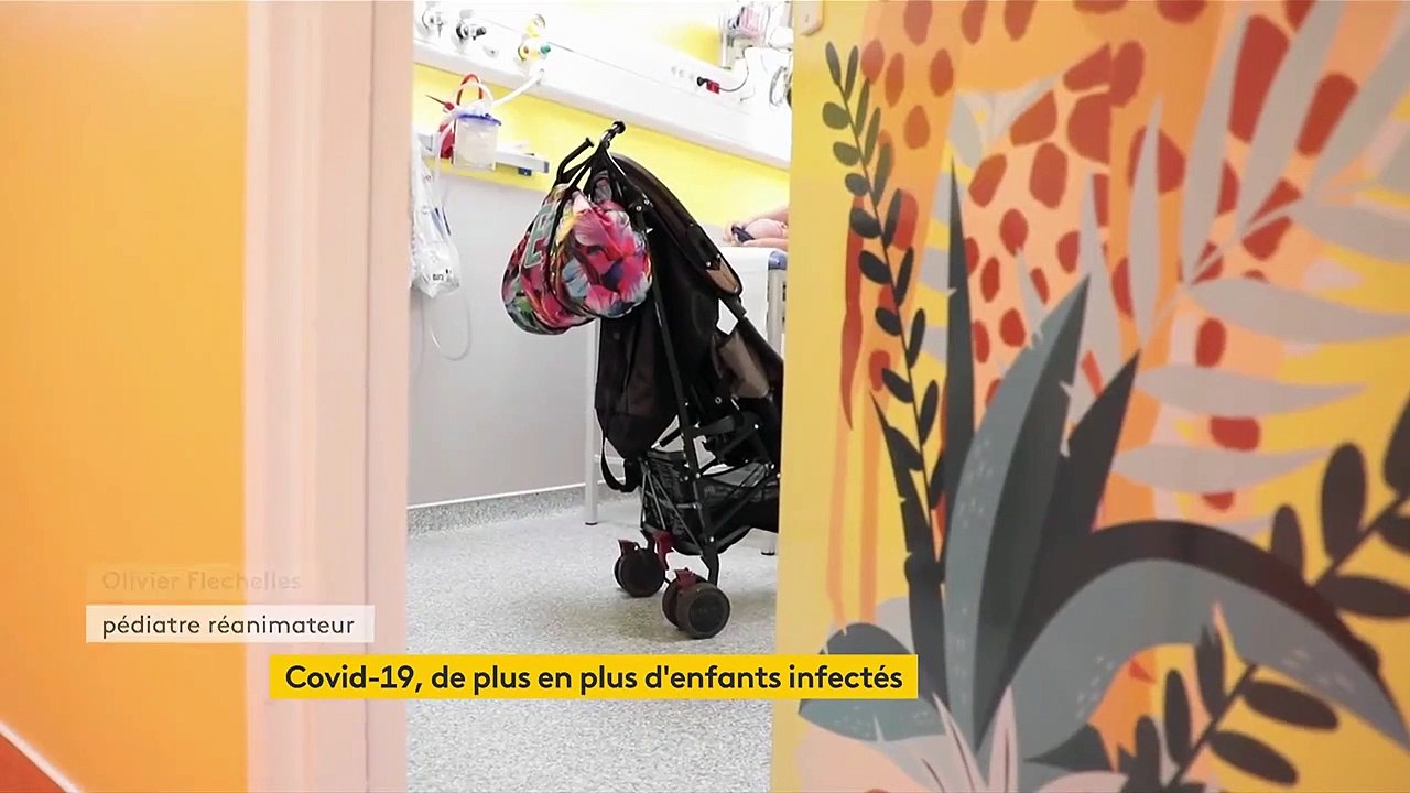 Covid-19 : les enfants de plus en plus infectés
