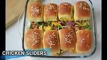 Chicken Cheese Sliders With Homemade Buns by  PartySpecial ChickenSliders Iftar -