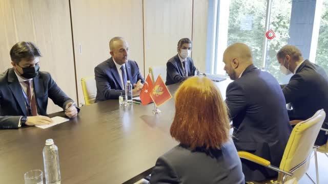 Son dakika... Bakan Çavuşoğlu, Karadağ Dışişleri Bakanı Raduloviç ile görüştü