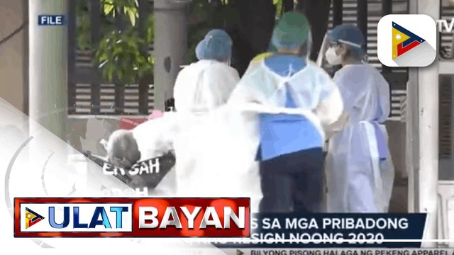 Listahan ng dagdag na healthcare workers na bibigyan ng Special Risk Allowance, inaayos na ng DOH
