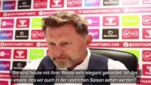 Coach in Badehose? Hasenhüttl sorgt für PK-Lacher