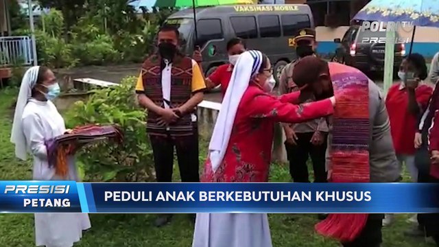 Peduli Anak Berkebutuhan Khusus, Kapolres Melawi Datangi Yayasan Alma