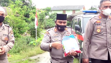 Ditengah Pandemi, Kapolres Karimun Bantu Bayi yang alami Jantung Bocor