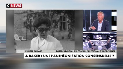 Joséphine Baker au Panthéon : «C’est une décision politique», affirme Philippe Ballard