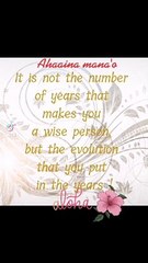 Pensées de la semaine en anglais!