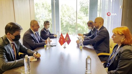 - Bakan Çavuşoğlu, Karadağ Dışişleri Bakanı Raduloviç ile görüştü